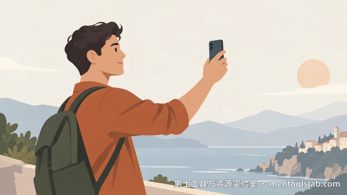 男生拍照小抄手册:姿势、角度、光线的口袋清单(可打印)